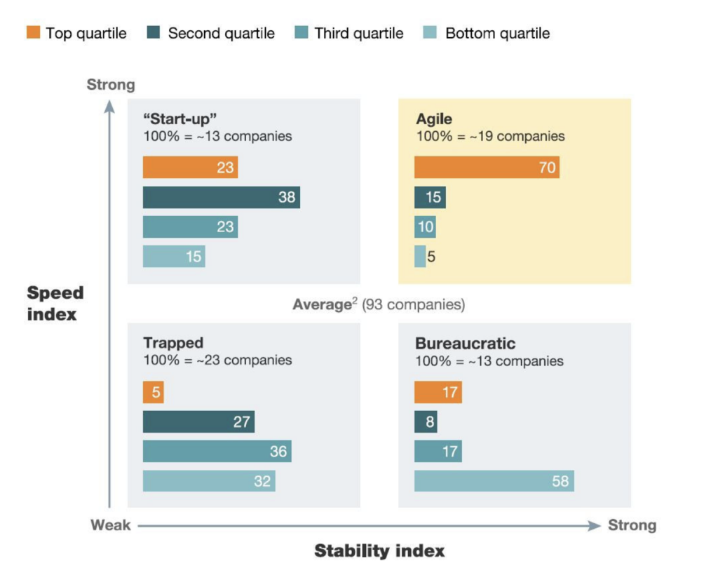 Figure 5: McKinsey & Company "Why Agility Pays", 2015