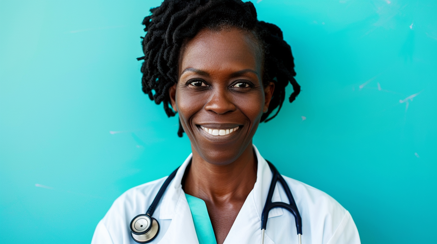 lflood._48083_a_black_femaledoctor_age_45_smiling_facing_the__4729117c-5bf5-490d-9b4c-6c6191e1110a_0